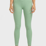 Millennia V-Waist Yoga Leggings with Pockets - All Mine Now Clothing