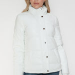 YMI Pocketed Zip Up Turtleneck Puffer Jacket - All Mine Now Clothing