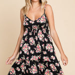 Culture Code Full Size Floral Frill Cami Dress Trendsi