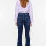 Kancan High Rise Double Waistband Flare Jeans - All Mine Now Clothing