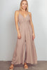 VERY J Sleeveless Ruched Wide Leg Jumpsuit - All Mine Now Clothing