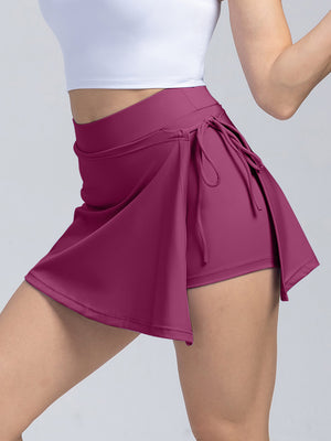 High Waist Active Skort with Pockets - All Mine Now Clothing