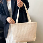 Straw Woven Tote Bag - All Mine Now Clothing