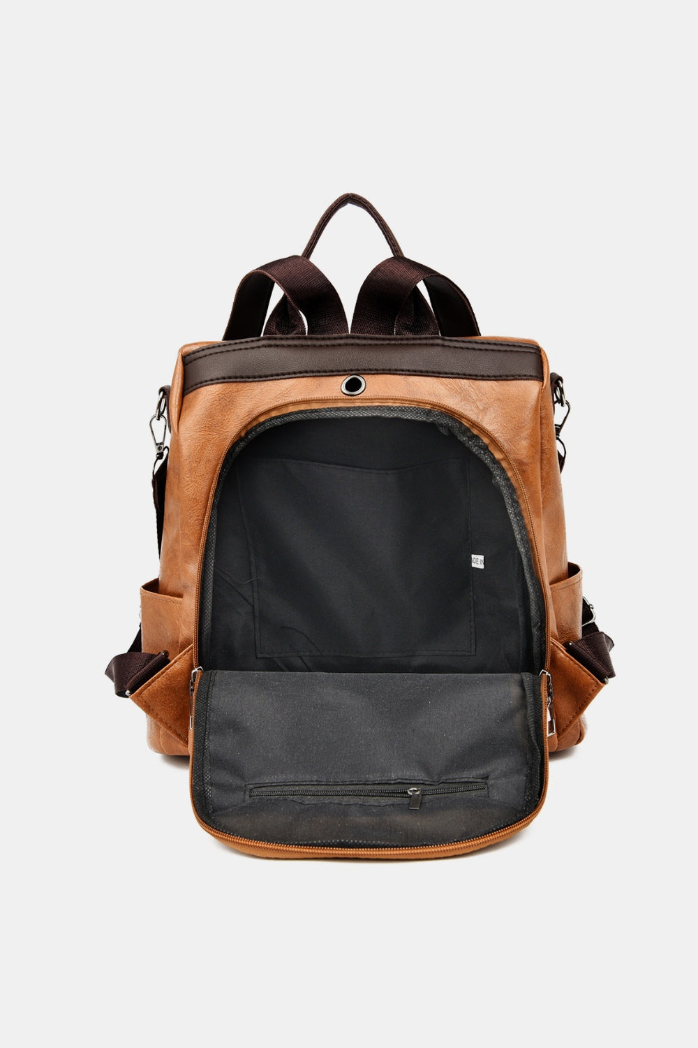 PU Leather Large Backpack Bag - All Mine Now Clothing