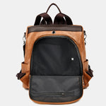 PU Leather Large Backpack Bag - All Mine Now Clothing