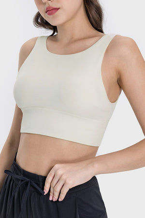 Millennia Backless Wide Strap Active Bra - All Mine Now Clothing