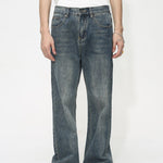 Classic Mid Rise Jeans with Pockets