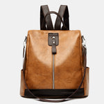 PU Leather Large Backpack Bag - All Mine Now Clothing