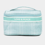 Fame Love & Peace Striped Handle Bag - All Mine Now Clothing