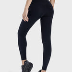 Millennia Pocketed High Waist Active Leggings - All Mine Now Clothing