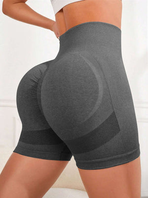 High Waist Active Shorts - All Mine Now Clothing