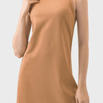 Millennia Round Neck Sleeveless Active Dress - All Mine Now Clothing