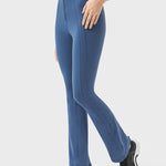 Millennia Zipper Detail High Waist Active Pants - All Mine Now Clothing