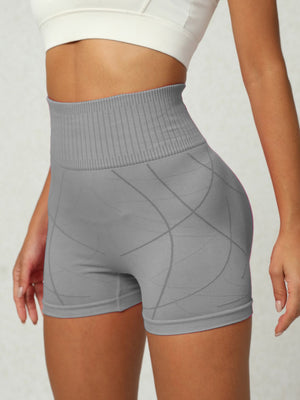 High Waist Active Shorts - All Mine Now Clothing