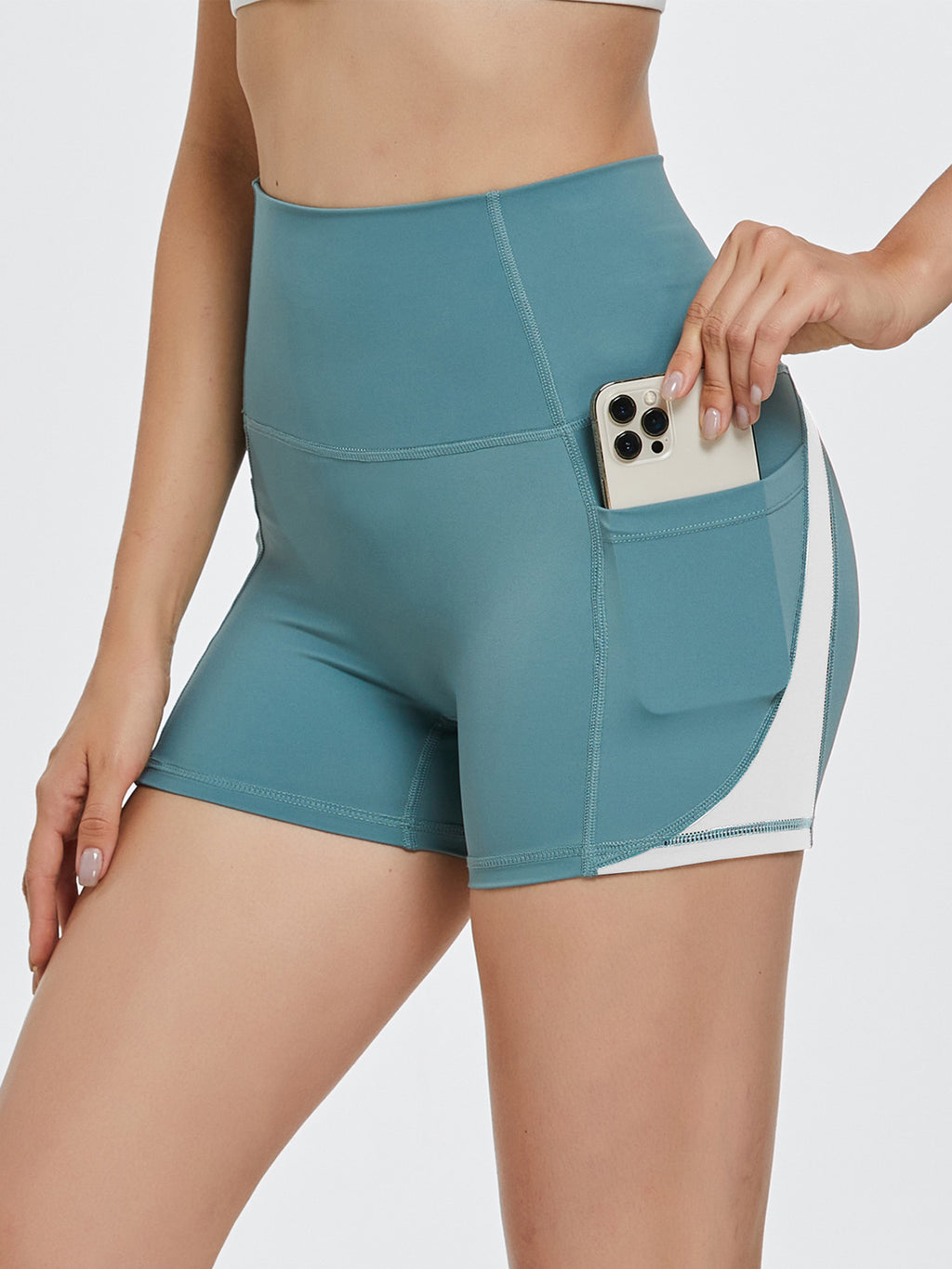 High Waist Active Shorts - All Mine Now Clothing