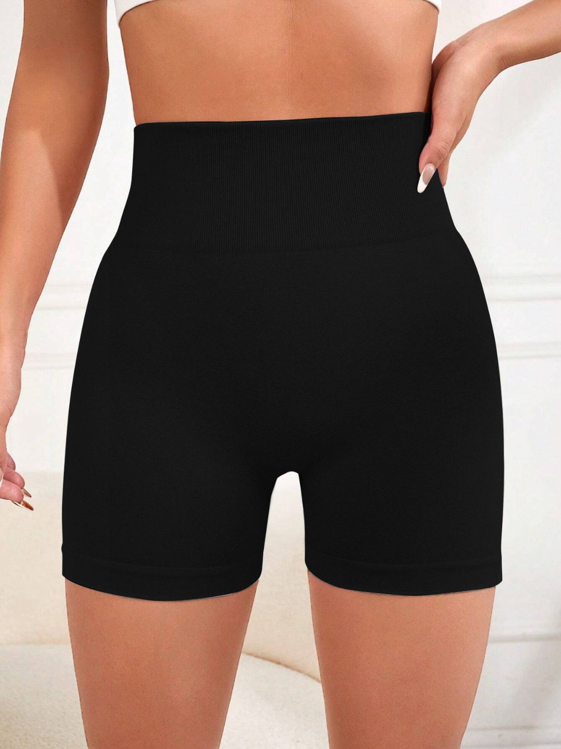 High Waist Active Shorts - All Mine Now Clothing