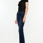 Kancan High Rise Slim Flare Jeans - All Mine Now Clothing