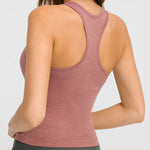 Millennia Round Neck Racerback Active Tank - All Mine Now Clothing