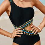 Cutout Single Shoulder One-Piece Swimwear - All Mine Now Clothing