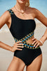 Cutout Single Shoulder One-Piece Swimwear - All Mine Now Clothing