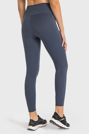 Millennia High Waist Ankle-Length Yoga Leggings - All Mine Now Clothing