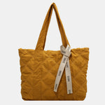 Quilted Nylon Large Tote Bag - All Mine Now Clothing