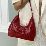 PU Leather Stone Texture Shoulder Bag - All Mine Now Clothing