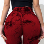 Tie-Dye High Waist Active Leggings - All Mine Now Clothing