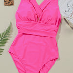 Crisscross Wide Strap One-Piece Swimwear - All Mine Now Clothing