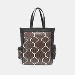 Nicole Lee USA Geometric Pattern Tote Bag - All Mine Now Clothing