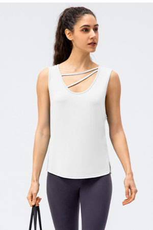 Cutout Reversible Active Tank - All Mine Now Clothing