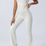 Crisscross Wide Strap Sleeveless Jumpsuit - All Mine Now Clothing