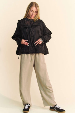 Davi & Dani Drawstring Wide Leg Sweatpants - All Mine Now Clothing