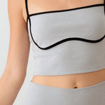 Le Lis Ribbed Crop Cami and High Waist Brushed Leggings Set - All Mine Now Clothing