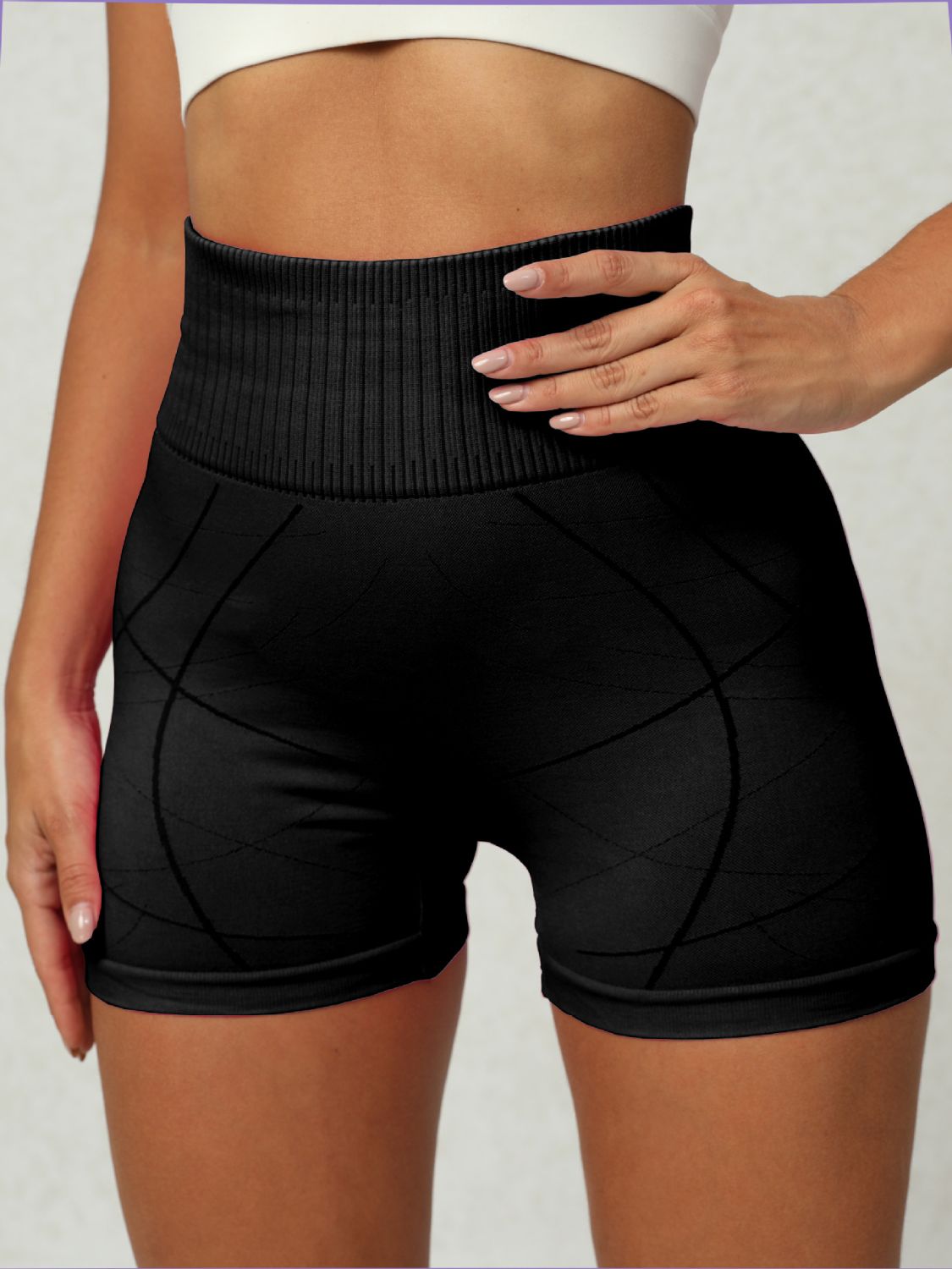 High Waist Active Shorts - All Mine Now Clothing