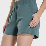 Millennia Elastic Waist Active Shorts - All Mine Now Clothing