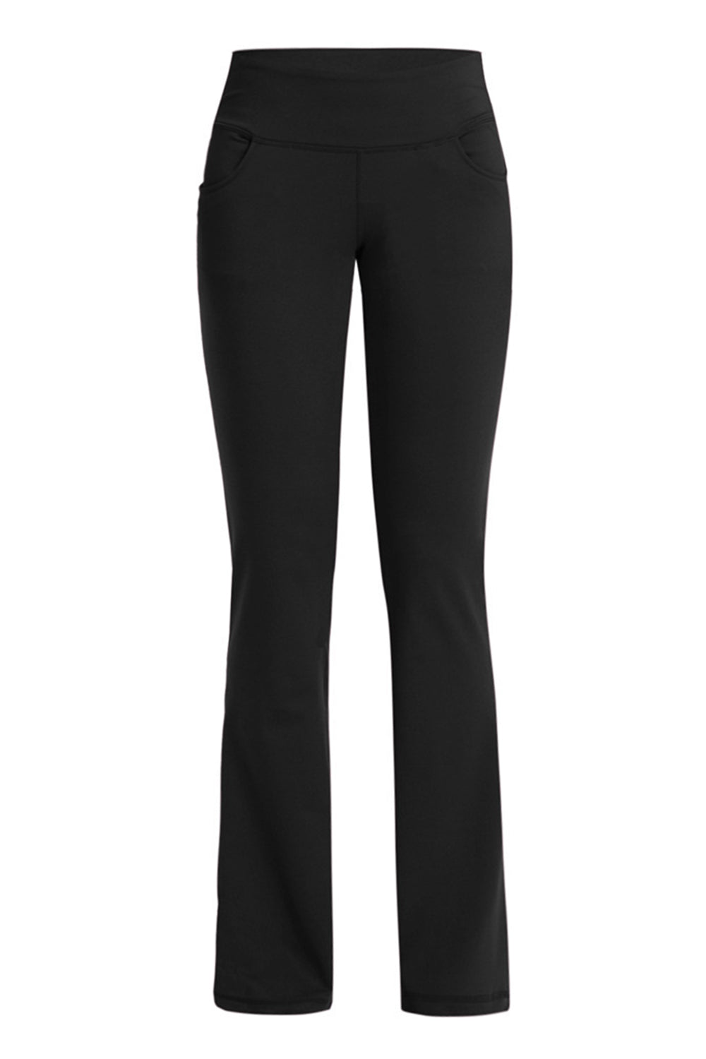 Pocketed High Waist Active Pants - All Mine Now Clothing