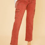 Annie Wear Straight Leg Cargo Jeans