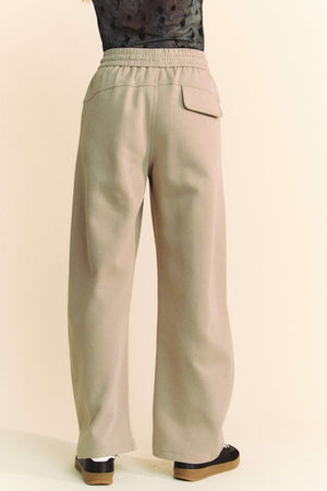 Davi & Dani Drawstring Wide Leg Sweatpants - All Mine Now Clothing