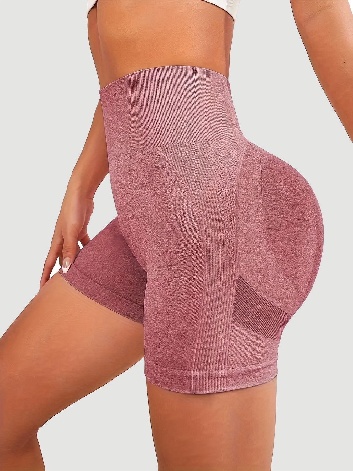 High Waist Active Shorts - All Mine Now Clothing