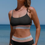 Scoop Neck Spaghetti Strap Two-Piece Swim Set - All Mine Now Clothing