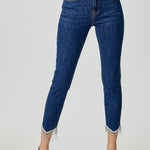 RISEN Full Size Embellished Mid Rise Crop Skinny Jeans - All Mine Now Clothing