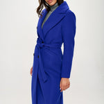 Coalition LA Double-Breasted Longline Coat with Belt - All Mine Now Clothing