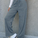 Lovelet Striped Wide Leg Pants - All Mine Now Clothing