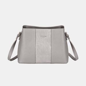 David Jones PU Leather Crossbody Bag - All Mine Now Clothing