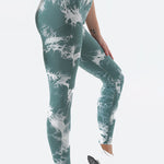 Tie-Dye High Waist Active Leggings - All Mine Now Clothing