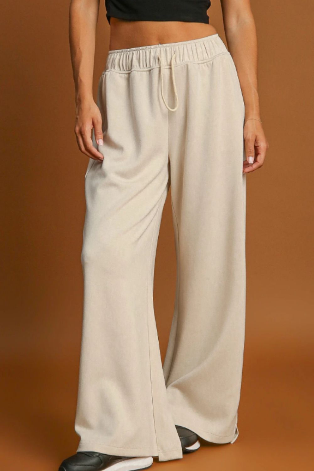 Drawstring Wide Leg Pants - All Mine Now Clothing