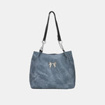 Bow Polyester Medium Tote Bag - All Mine Now Clothing