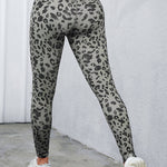 Leopard Print Wide Waistband Leggings - All Mine Now Clothing