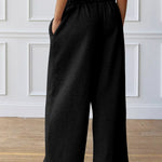 Drawstring Wide Leg Active Pants - All Mine Now Clothing